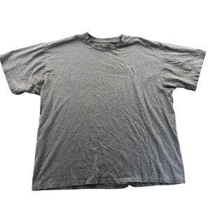 Nike Mens T-Shirt XL Gray Short Sleeve Swoosh Logo Classic Casual Tee Crewneck